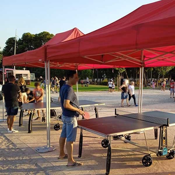 Mesas de ping pong para fiestas, precios en Valencia